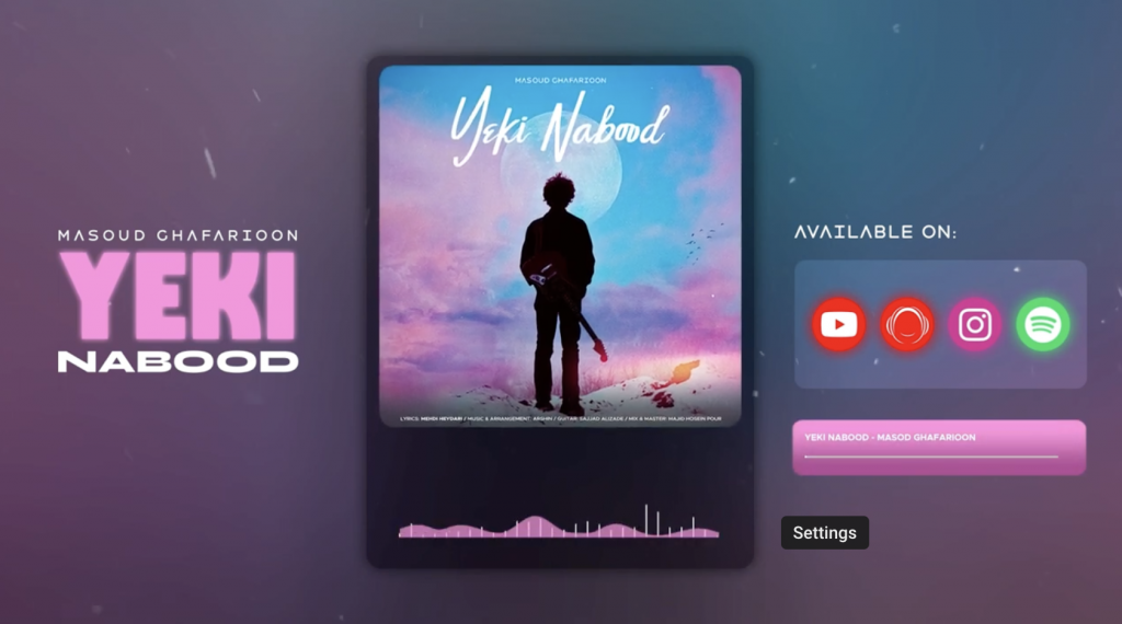 Masoud Ghafarioon - Yeki Nabud | مسعود غفارین - یکی نبود